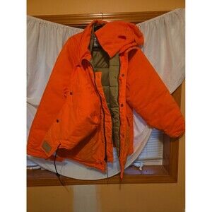 Mount'n Prairie XL Blaze Orange Hunting Jacket Removable Hood Insulated USA